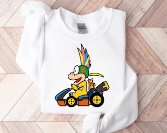 Lemmy Sweatshirt, Super Mario Sweatshirt, Nintendo Mario Bros Holiday Gift, Mario Christmas Hoodie, Gamer Gift