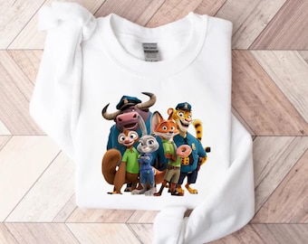 Disney Zootopia 2 Sweatshirt, Zootopia Characters Youth Sweatshirt, Zootopia Sweatshirt, Zootopia Kids Shirt, Zootropolis 2 Sweatshirt
