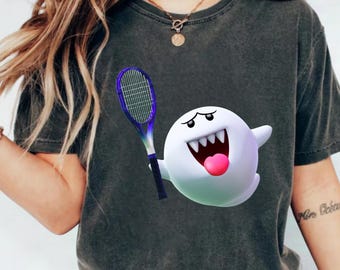 Shy Guy Shirt, Mario Tennis Fever Shirt, Custom Video Game Tennis Tee, Mario and Friends Family Matching Party Shirt, Retro Gamer Gift