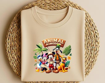 Mickey and Friends Safari Shirt, Disney Safari Mode Shirt, Animal Kingdom Safari Shirt, Mickey Safari Shirt, WDW Shirt
