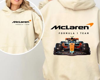 McLaren F1 2025 Champion Hoodie: Lando Norris & Oscar Piastri Team Sweatshirt Formula One Merch