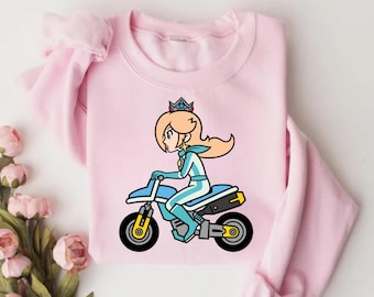 Princess Rosalina Sweatshirt, Super Mario Sweatshirt, Nintendo Mario Bros Holiday Gift, Mario Christmas Hoodie, Gamer Gift