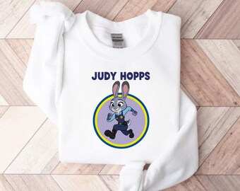 Judy Hopps Sweatshirt, Disney Zootopia 2 Sweatshirt, Judy Hopps Nick Wilde Gary Finnick Bellwether Tee, Disneyland Family Trip Shirt