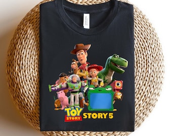 Toy Story 5 Shirt, Disney Pixar Toy Story 5 Shirt, Lilypad Toy Story Shirt, Woody Buzz Lightyear Lilypad Shirt, Disney Movie Characters Tee