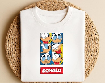 Donald Duck Shirt, Mickey Mouse Shirt, Vintage Mickey Shirt, Disney Vacation Shirt, Disneyland Mickey Shirt, Magic Kingdom Shirt