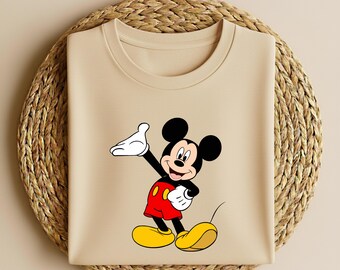 Mickey Mouse Shirt, Vintage Mickey Shirt, Disney Vacation Shirt, Disneyland Mickey Shirt, Magic Kingdom Shirt, Classic Mickey Tee