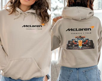 McLaren F1 2025 Champion Hoodie: Lando Norris & Oscar Piastri Team Sweatshirt Formula One Merch