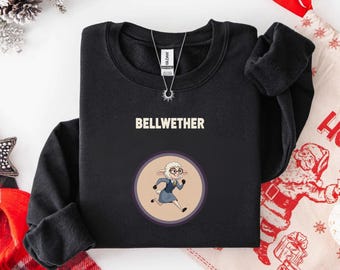 Bellwether Sweatshirt, Disney Zootopia 2 Sweatshirt, Judy Hopps Nick Wilde Gary Finnick Bellwether Tee, Disneyland Family Trip Shirt