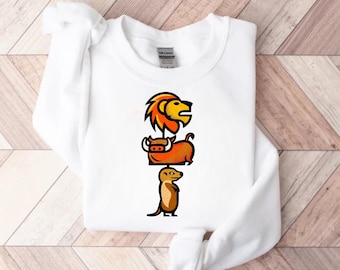 Retro 90s Disney Animal Kingdom Lion King Sweatshirt, Timon Pumbaa Hakuna Matata Matching Tee, Disneyland Family Trip Tee