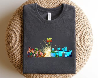 Toy Story 5 Shirt, Disney Pixar Toy Story 5 Shirt, Lilypad Toy Story Shirt, Woody Buzz Lightyear Lilypad Shirt, Disney Movie Characters Tee