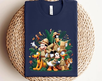 Mickey and Friends Safari Shirt, Disney Safari Mode Shirt, Animal Kingdom Safari Shirt, Mickey Safari Shirt, WDW Shirt