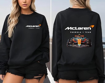 McLaren F1 2025 Champion Hoodie: Lando Norris & Oscar Piastri Team Sweatshirt Formula One Merch