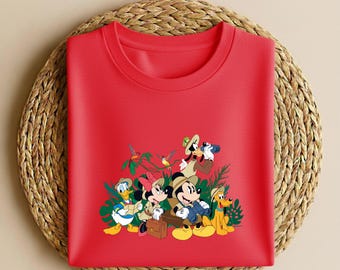 Mickey and Friends Safari Shirt, Disney Safari Mode Shirt, Animal Kingdom Safari Shirt, Mickey Safari Shirt, WDW Shirt