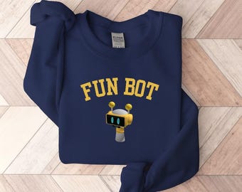 Fun Bot Sweatshirt, Sprunki Game Sweatshirt, Sprunki Tee, Sprunki Sweatshirt for Boy, Roblox Tee, Sprunki Fan Merch, Sprunki Owakcx Hoodie