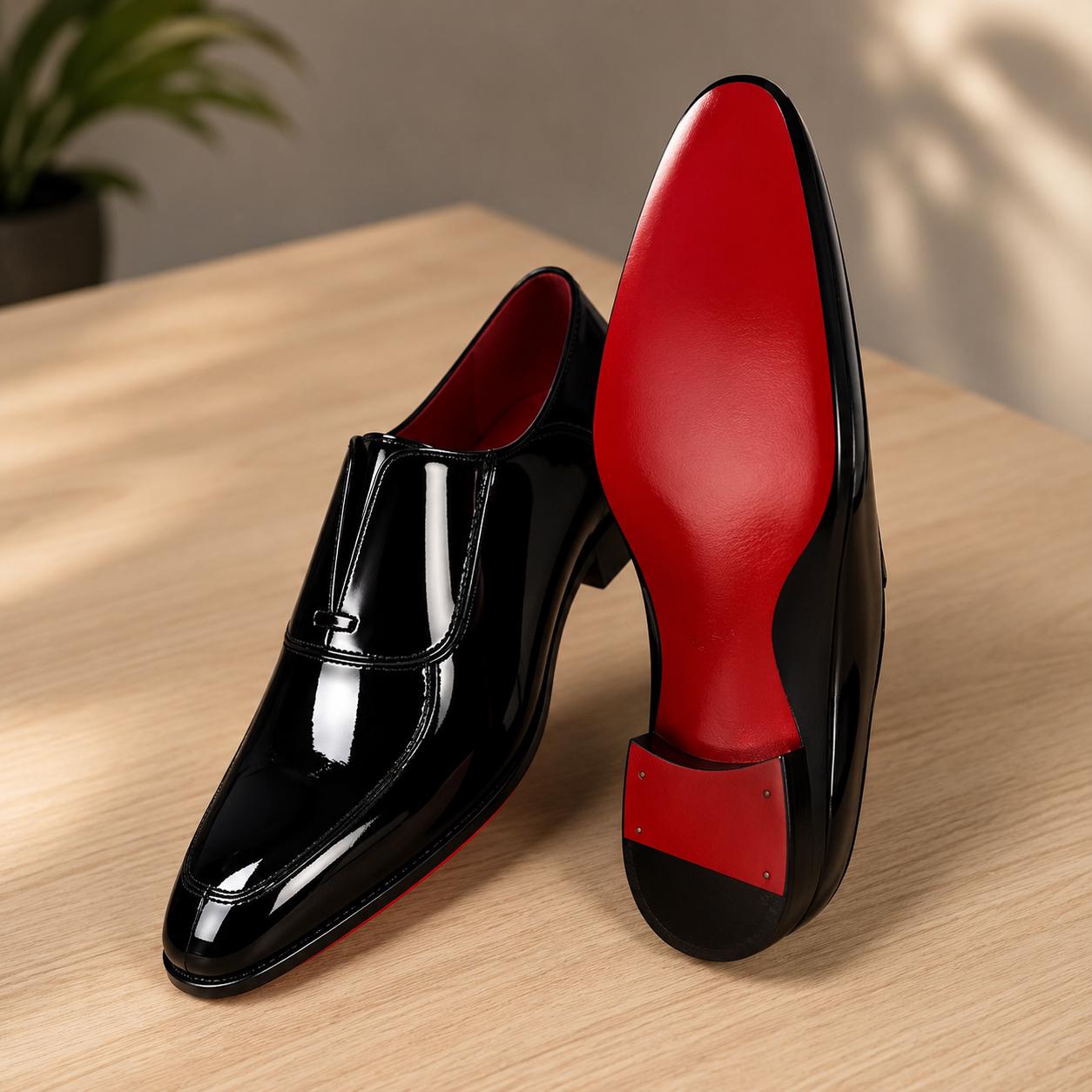 Christian louboutin red patent heels - Etsy 日本