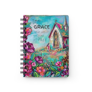 Mission Doors GRACE set me Free,  Lined Journal | Prayer Journal, Diary, Keepsake Notebook