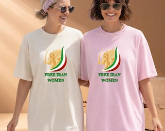 Free Iran Women Rights Tee Gift