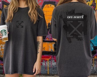Off White Streetwear Tee Urban Unisex Shirt Fans Gift