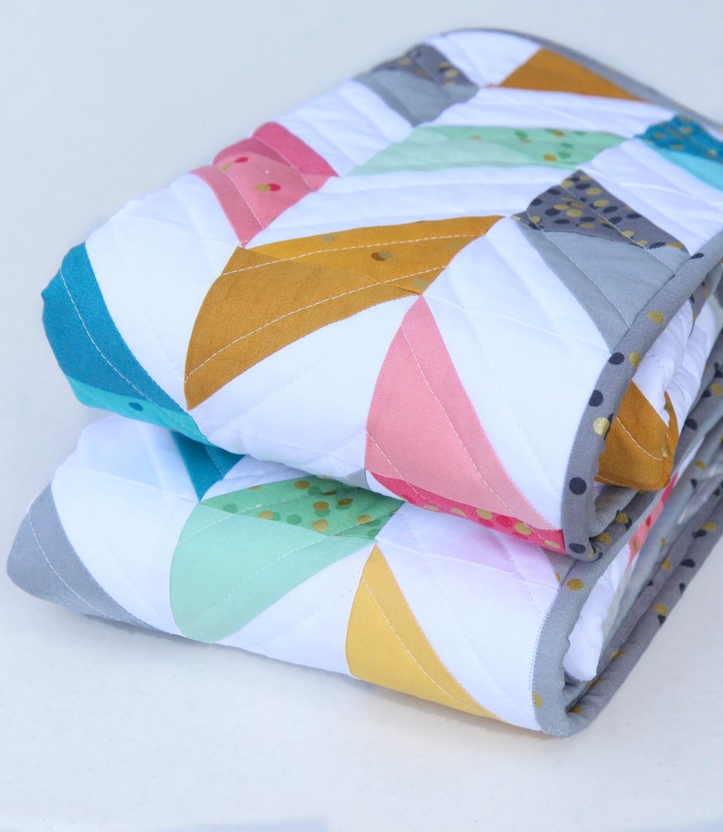 Herringbone Quilt Digital PDF Pattern - Etsy