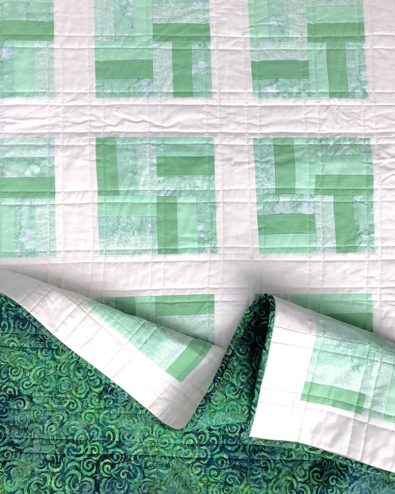 Split Rails Quilt Top Pattern Split Rail Quilt Digital PDF Pattern - Etsy