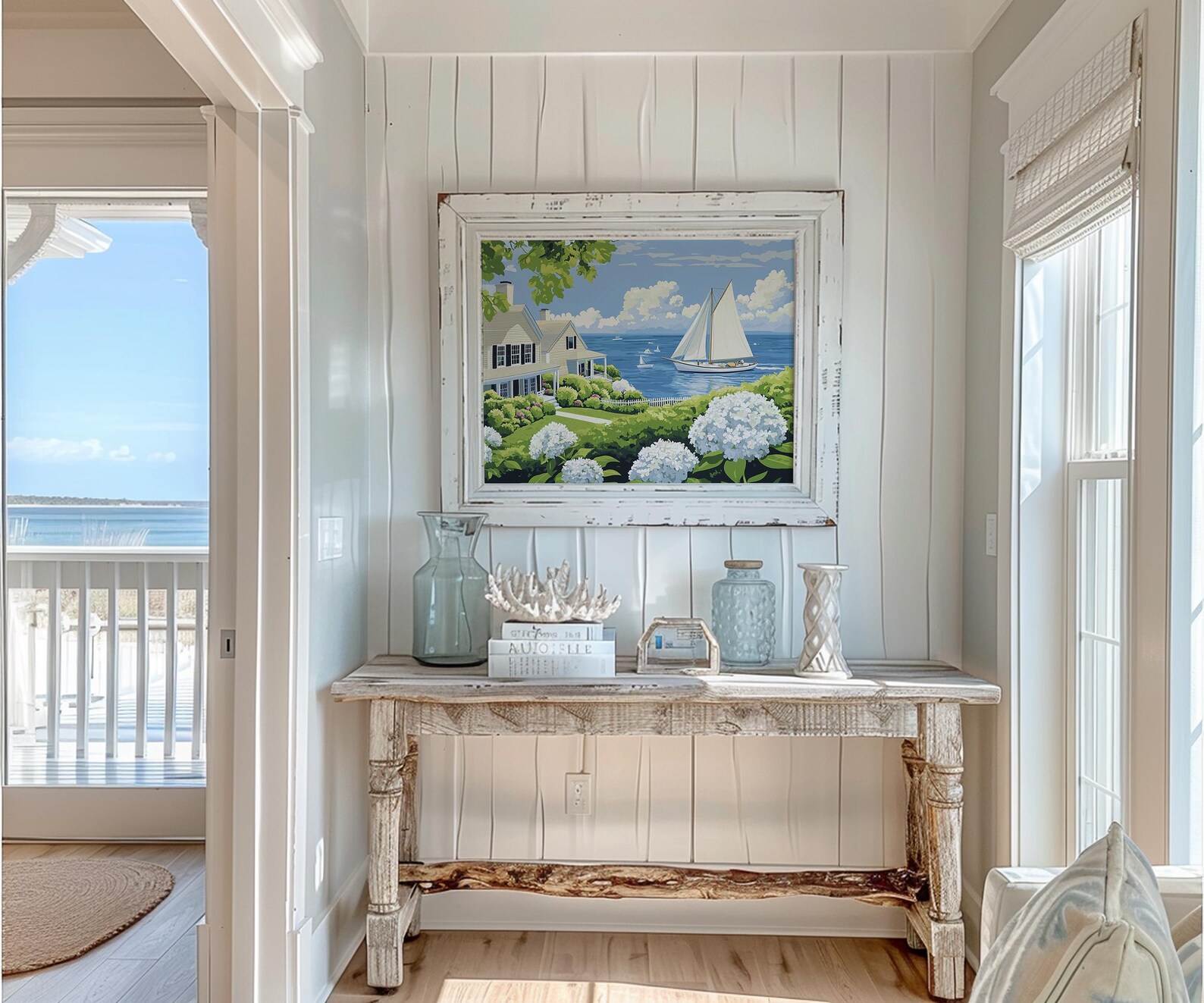Coastal Gallery Wall Art Set, 14 Ocean Beachy Prints for Beach House ...