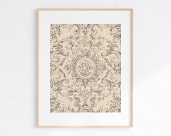 Vintage French Country Floral Print | Botanical Wall Art for Neutral Farmhouse Decor 11