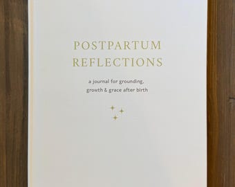 Postpartum Journal for New Moms | Guided Prompts for Healing, Mindfulness & Self-Care After Birth