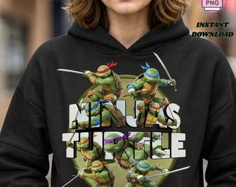 ninja turtles PNG SVG Clipart | 300 DPI Transparent Design for T-Shirts, Mugs Pod Gifts