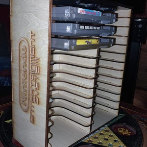 Nintendo NES Cartridge holder (holds 26)