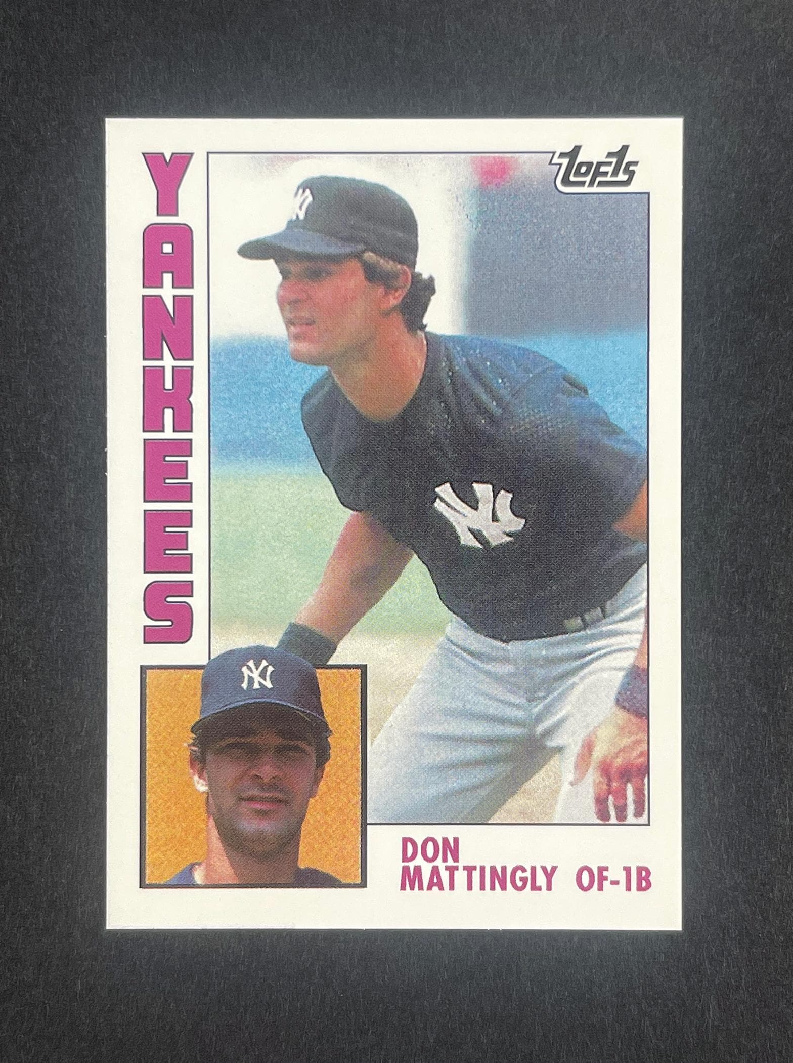Don Mattingly Card - Etsy Don Mattingly Card - Etsy