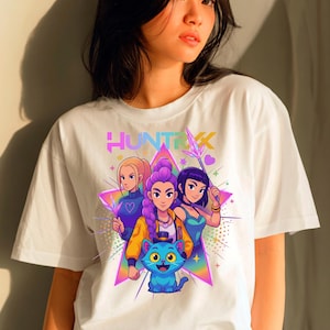 KPop Huntrix Demon Hunters Tiger Clipart, Derpy Tiger PNG, Kpop Shirt Design, Girl Dinner PNG, Demon Hunters Instant Download