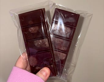 Barre de cire parfumée au chocolat et au café - Fondants de bougie à base de cire d'abeille