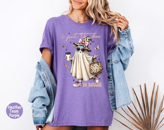Halloween Ghost Shirt, Boo Jee Shirt, Boo Shirt, Spooky Ghost Hoodie, Spooky Season Ghost Sweater, Spooky Vibes Shirt, Halloween Gifts,Ghost