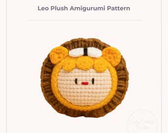 Leo Zodiac Plush Crochet Pattern | Amigurumi Leo  PDF Tutorial