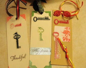 Bookmarks titled "Grace is the Key"