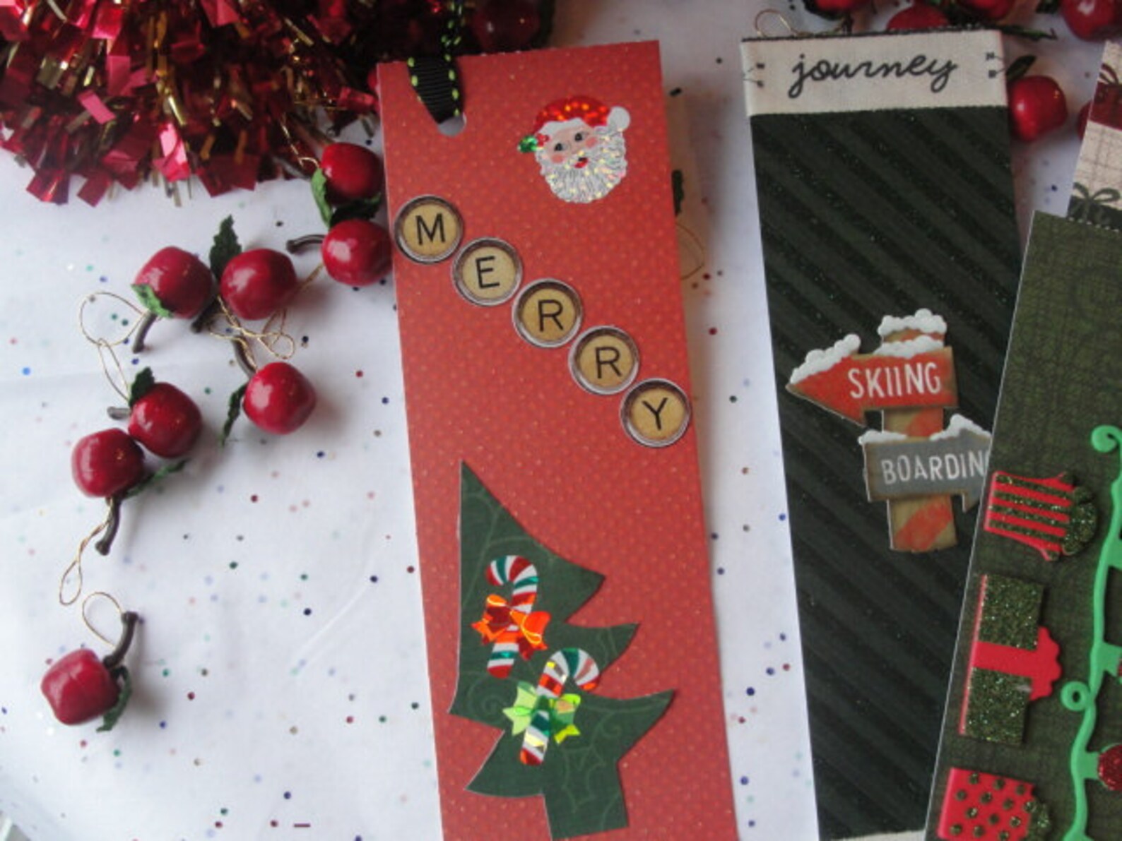 Christmas Bookmarks Etsy