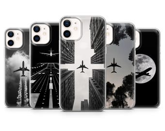 Aviation Phone Case Airplane Pilot Aircraft Cover for iPhone 17, 16, 15, 14, 13, 12, 11, Samsung S25, A16, A56, Pixel 10 Pro XL, 9A, 8Pro, 7
