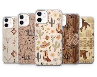 Coque Western Cowboy Country Rodeo pour iPhone 17, 16, 15, 14, 13, 12, Samsung S26, S25, S24, A17, A56, Pixel 10 Pro XL, 9A, 8A, 7