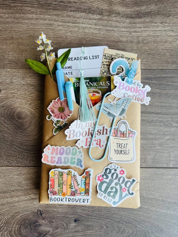 Blind Date With a Book, Pick Your Own Genre, Book Surprise, Book Box Gift Idea, BookTok, Bookish Gifts, Book Worm Gift, Secret Santa Reader