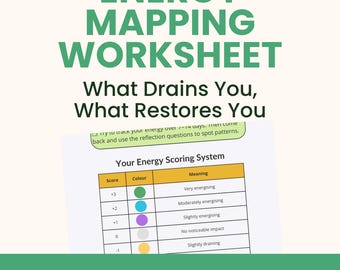 Energy Mapping Worksheet