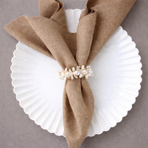 Pearl Shell Napkin Ring