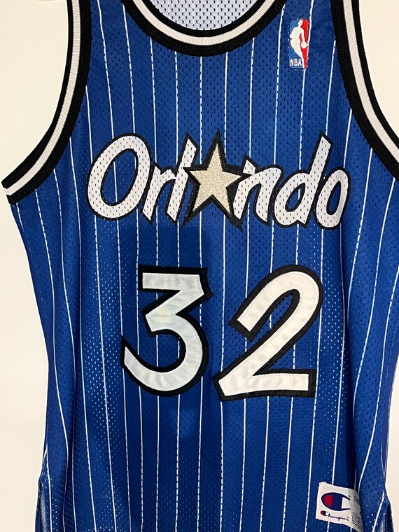 Shaquille O'neal Champion Orlando Magic Jersey - Etsy