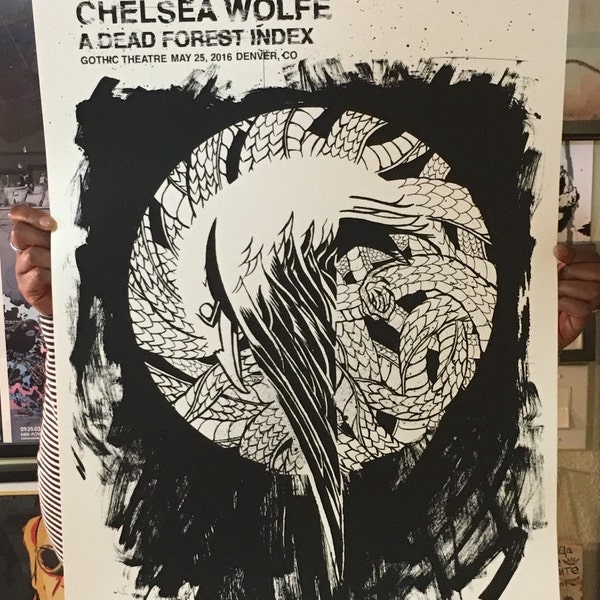 Chelsea Wolfe Denver print