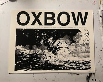 Oxbow tour poster 2023