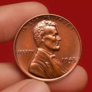 Centavo Lincoln Wheat de 1943-D (antiguo) – Centavo histórico de acero de la Segunda Guerra Mundial