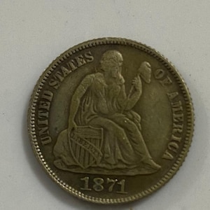 One dime coin - Etsy 日本