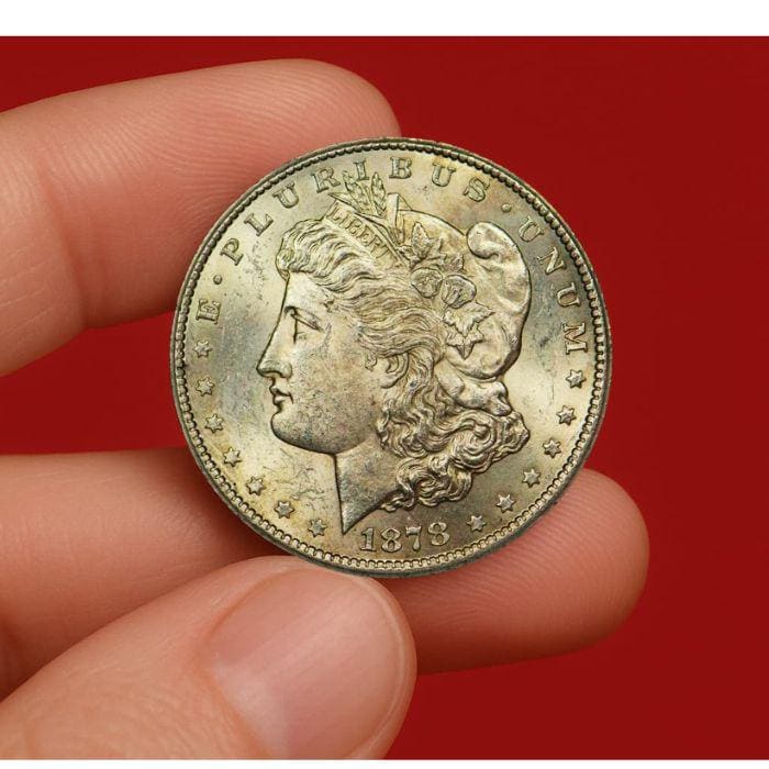 1878 morgan silver dollar - Etsy 日本