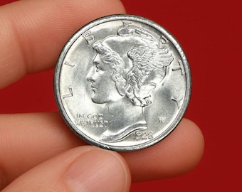 1916年マーキュリーダイム米国記念コレクターコイン歴史的アンティーク