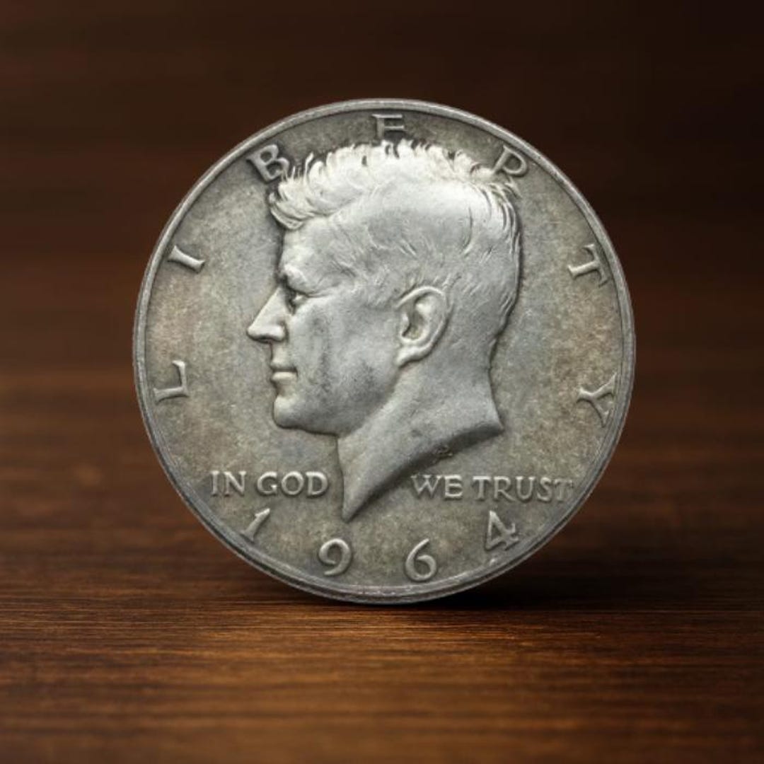 1964 US Kennedy Half Dollar – Collector’s Silver Plated Coin - Etsy