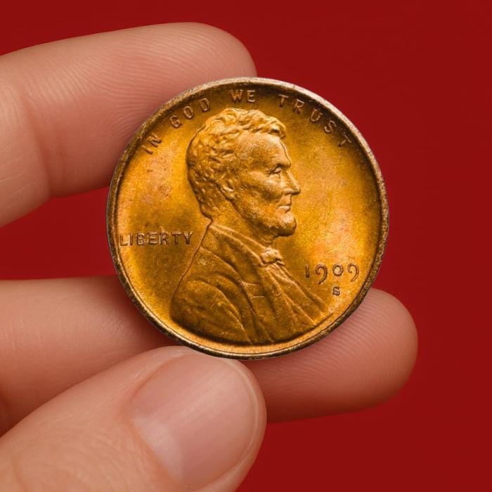 One cent 1909 vdb - Etsy 日本